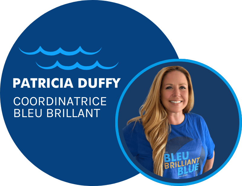 Photo de Patricia Duffy, coordinatrice de Bleu Brillant