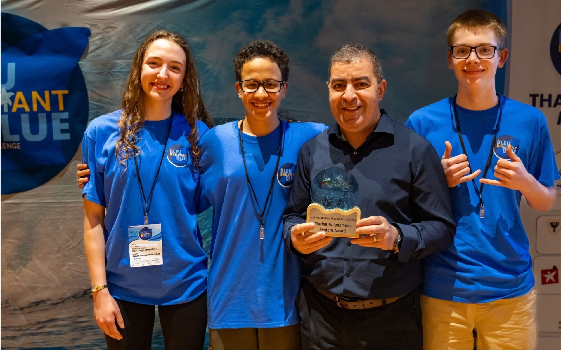 Photo de groupe de l'équipe l'Héritage