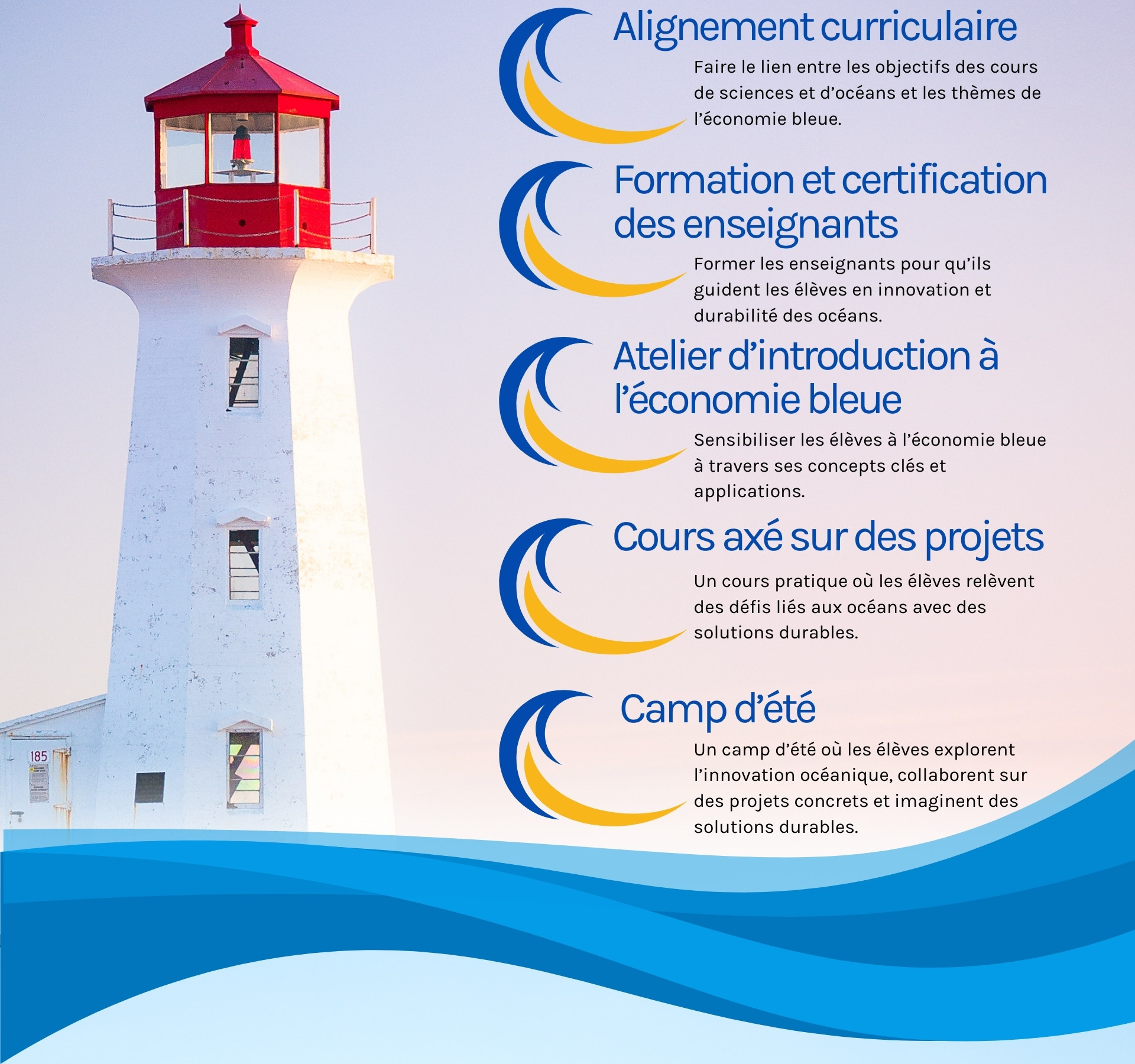 Graphic showing exclusive offerings in Nova Scotia